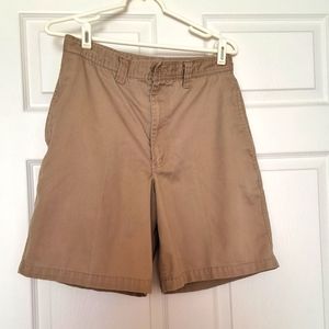 Basic Editions, Men's, Waist 30, Khaki Color Shorts